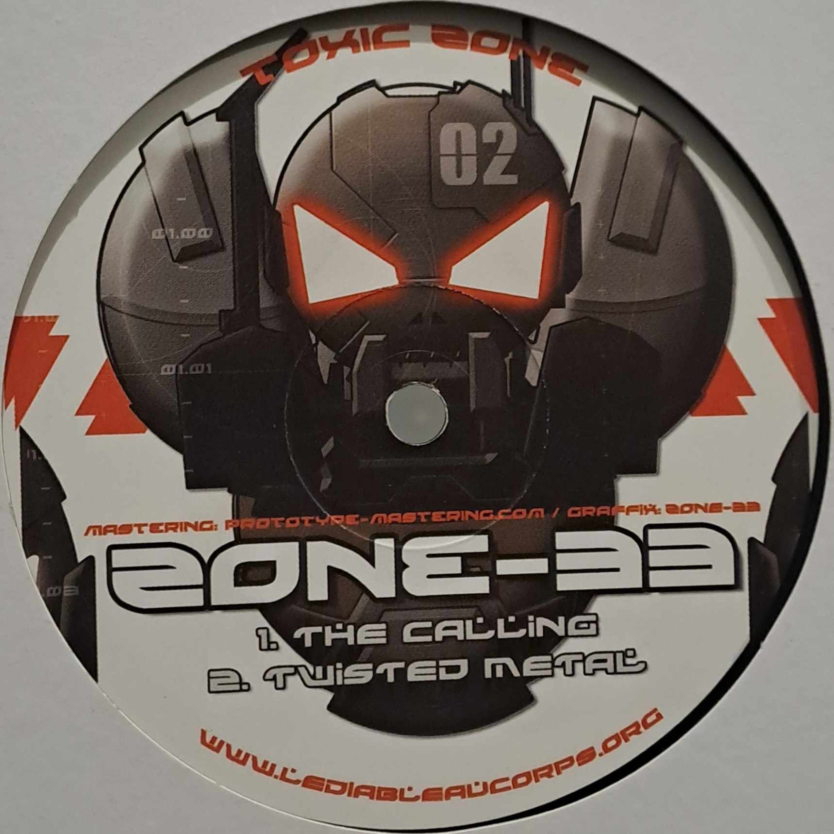 Toxic Zone 02 - vinyle freetekno